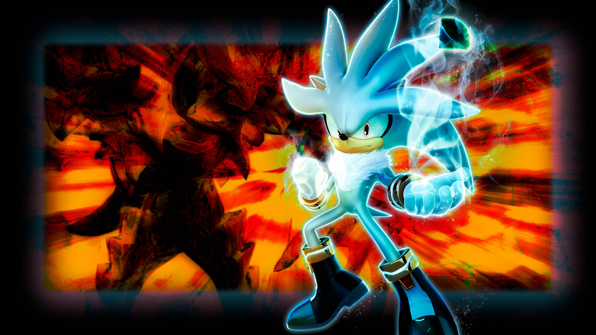 Silver The Hedgehog Bakgrunnsbildet