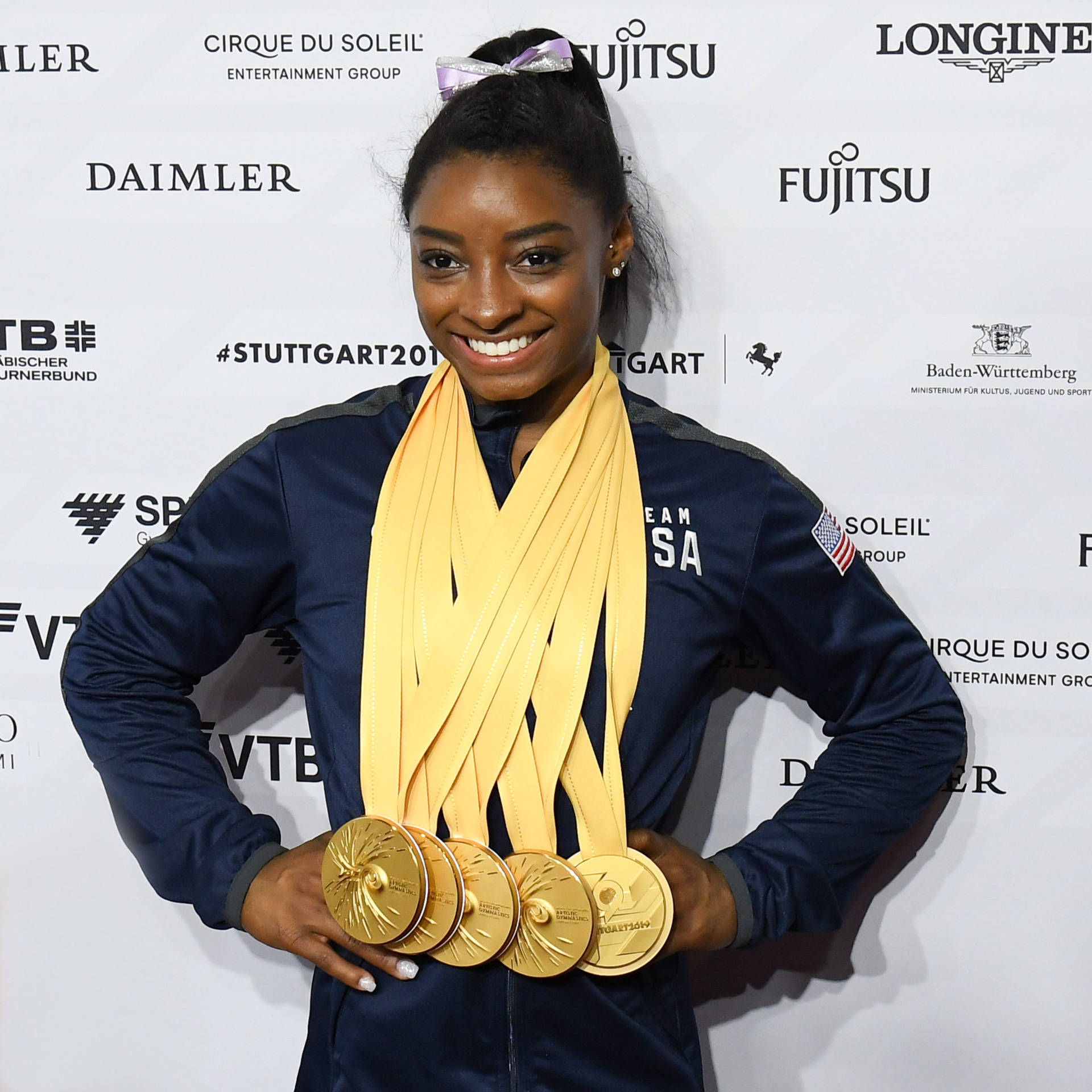 Simone Biles Achtergrond