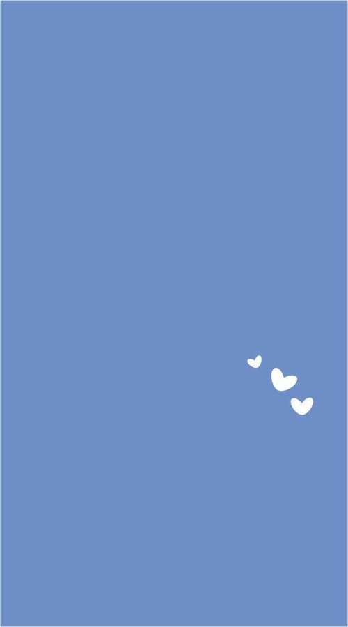 Beautiful Blue Iphone — Simple Blue iPhone Picture