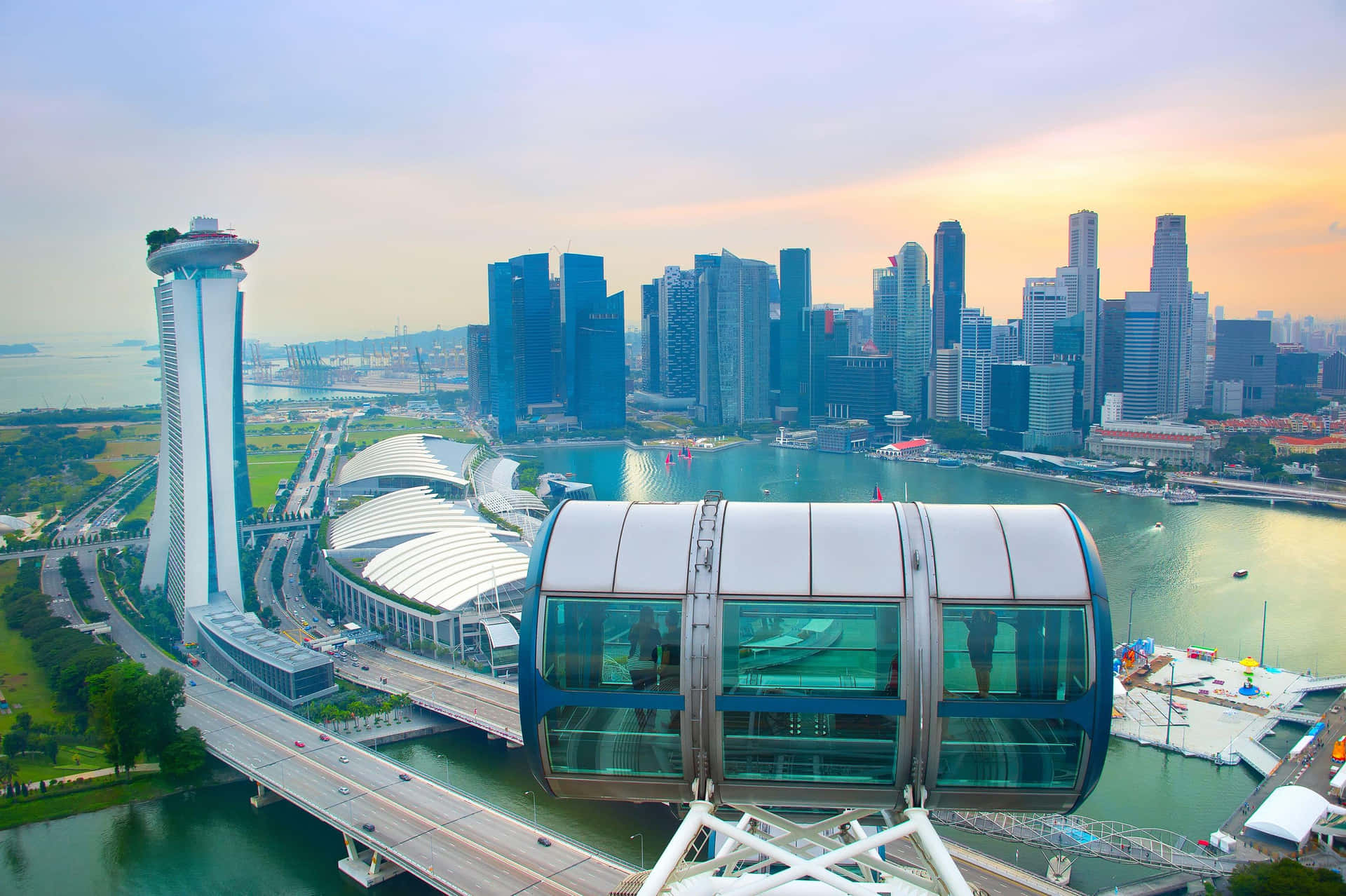 Singapore Flyer Taustakuva