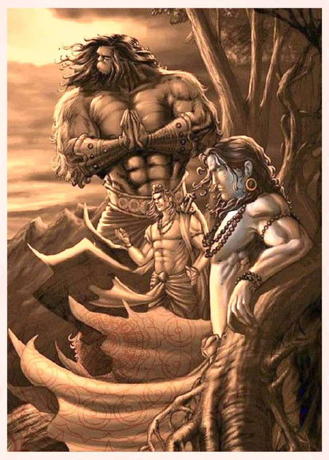 Sint Shiva Bakgrunnsbildet