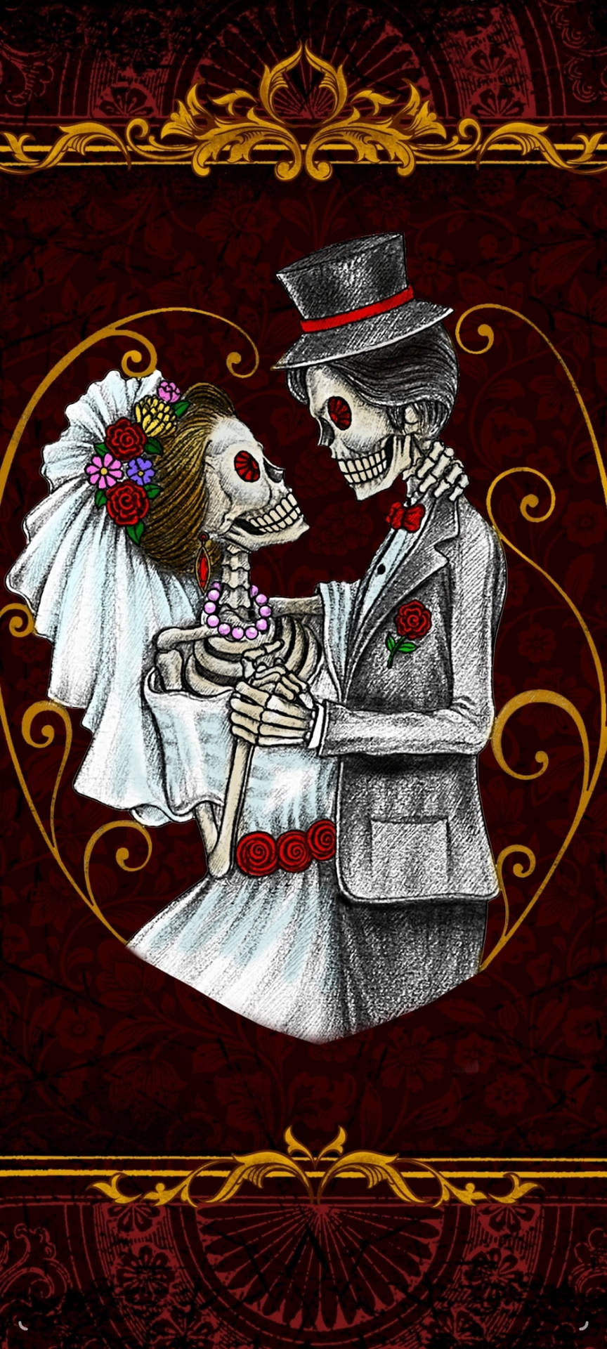 Skeleton Love Pictures Wallpaper
