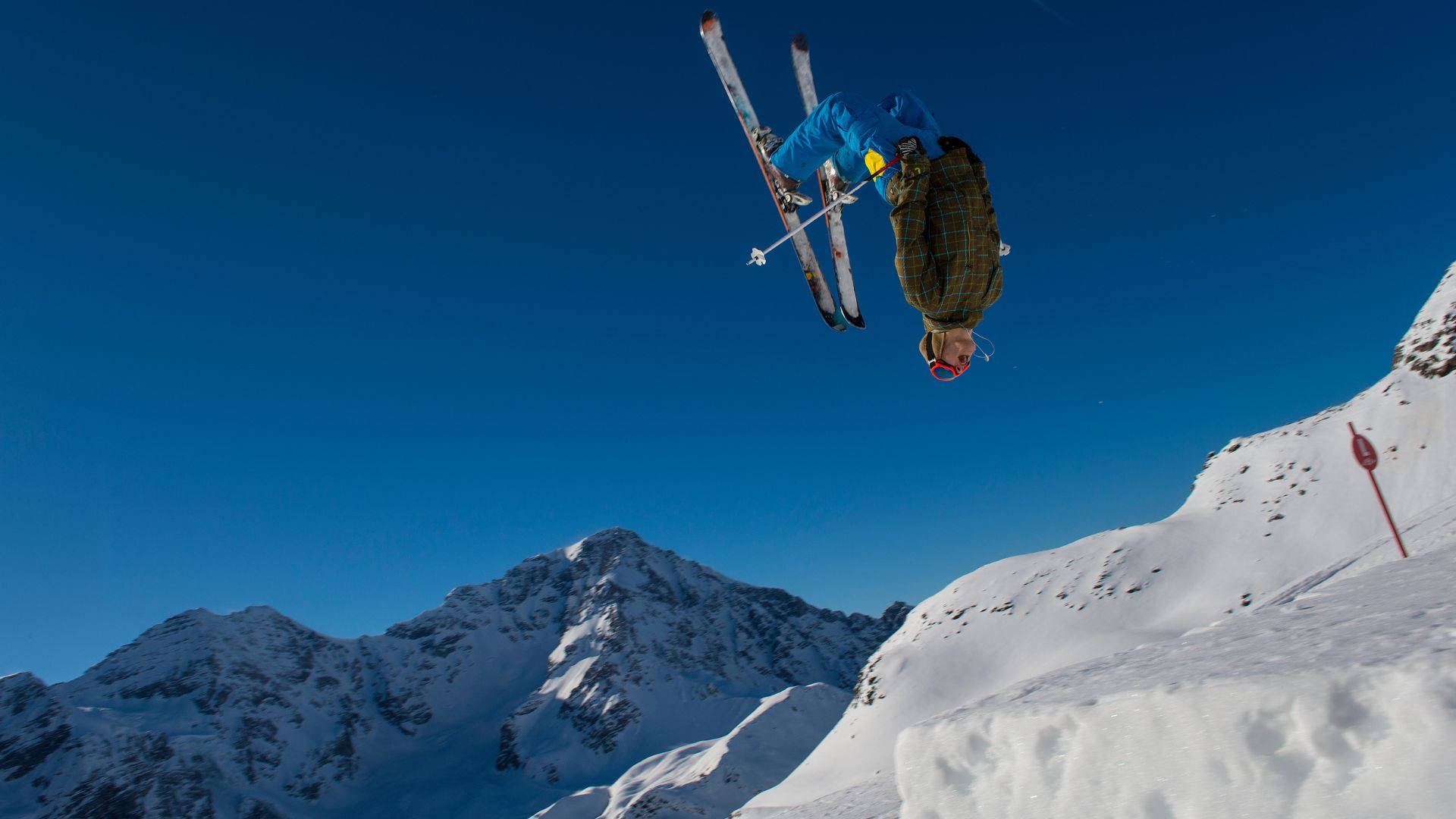 Ski Jumping Achtergrond