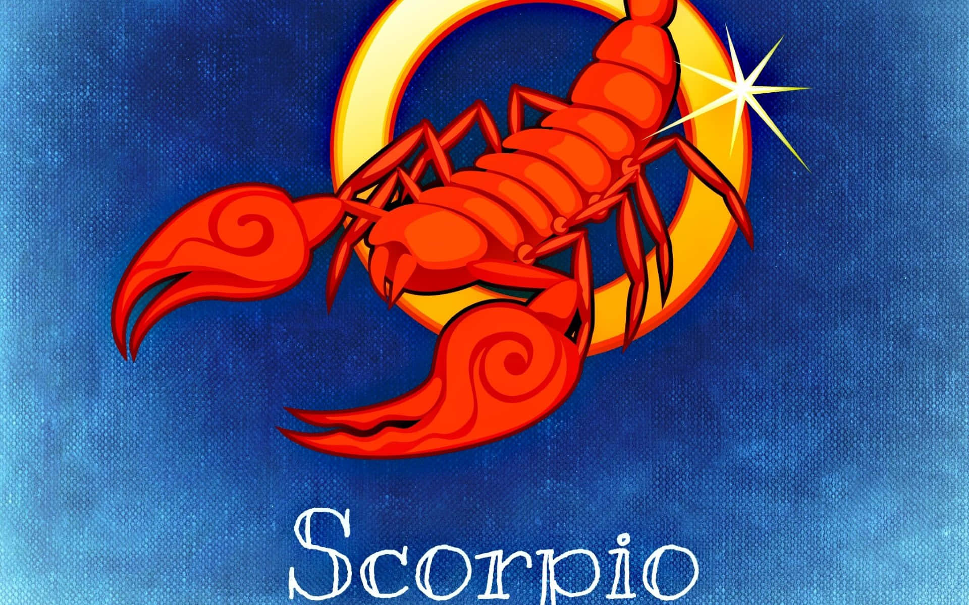 Skorpion Tierkreiszeichen Hintergrund