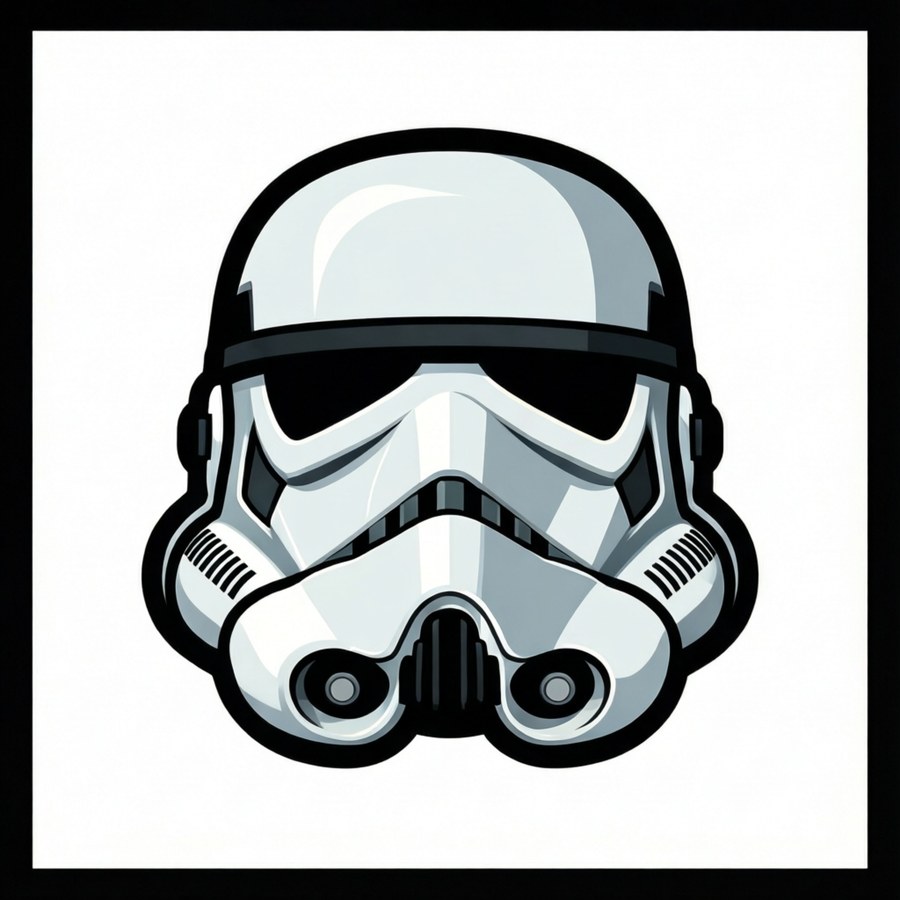 Minimalist Skull Trooper helmet icon — Skull Trooper Wallpaper