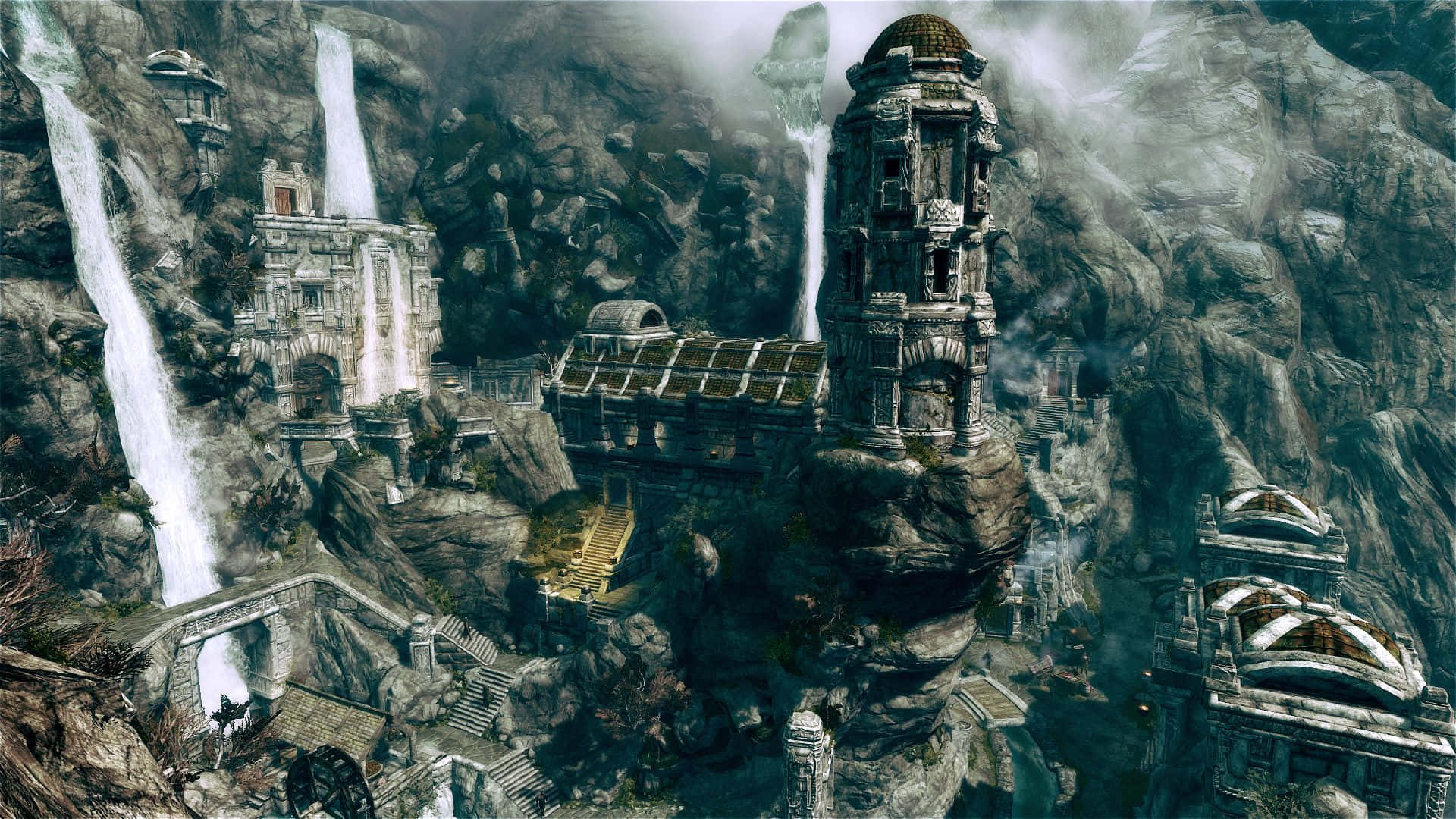 Skyrim Markarth Bakgrunnsbildet