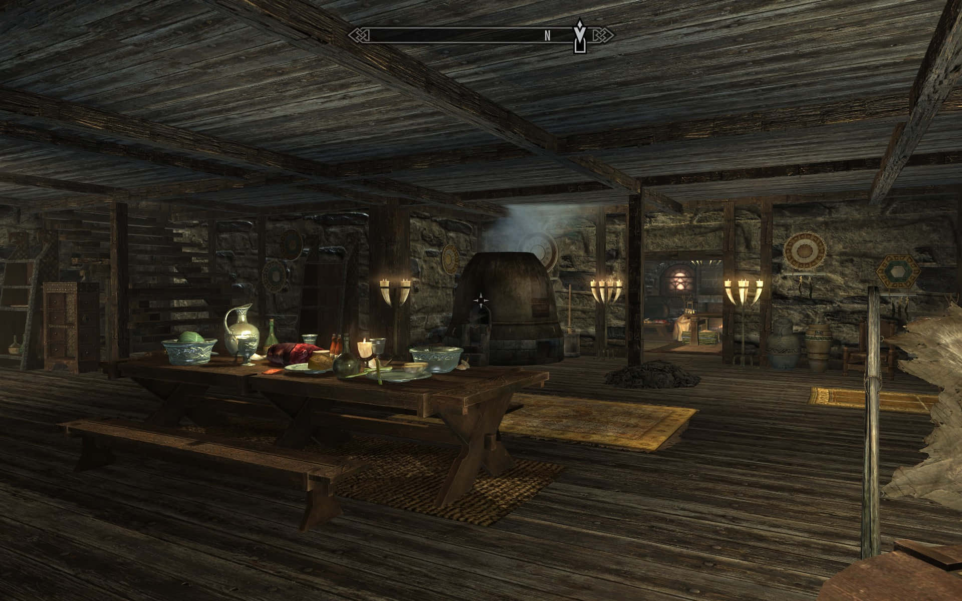 Skyrim Windhelm Bakgrunnsbildet