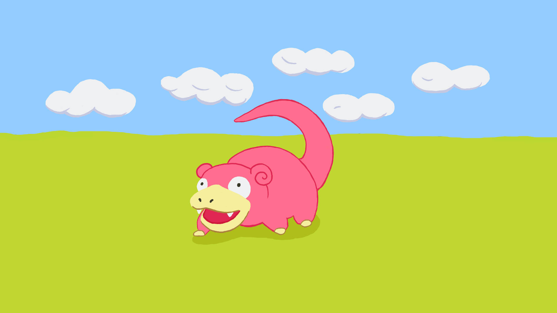 Slowpoke Wallpaper