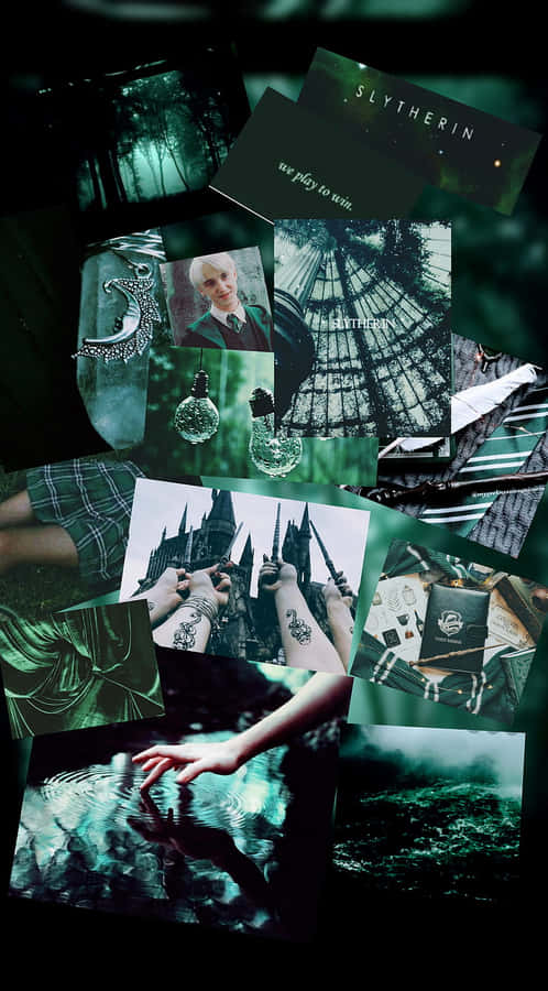 Slytherin Telefon Bakgrunnsbildet