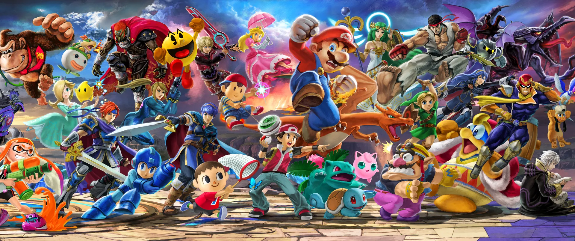 Smash Bros Ultimate Backgrounds