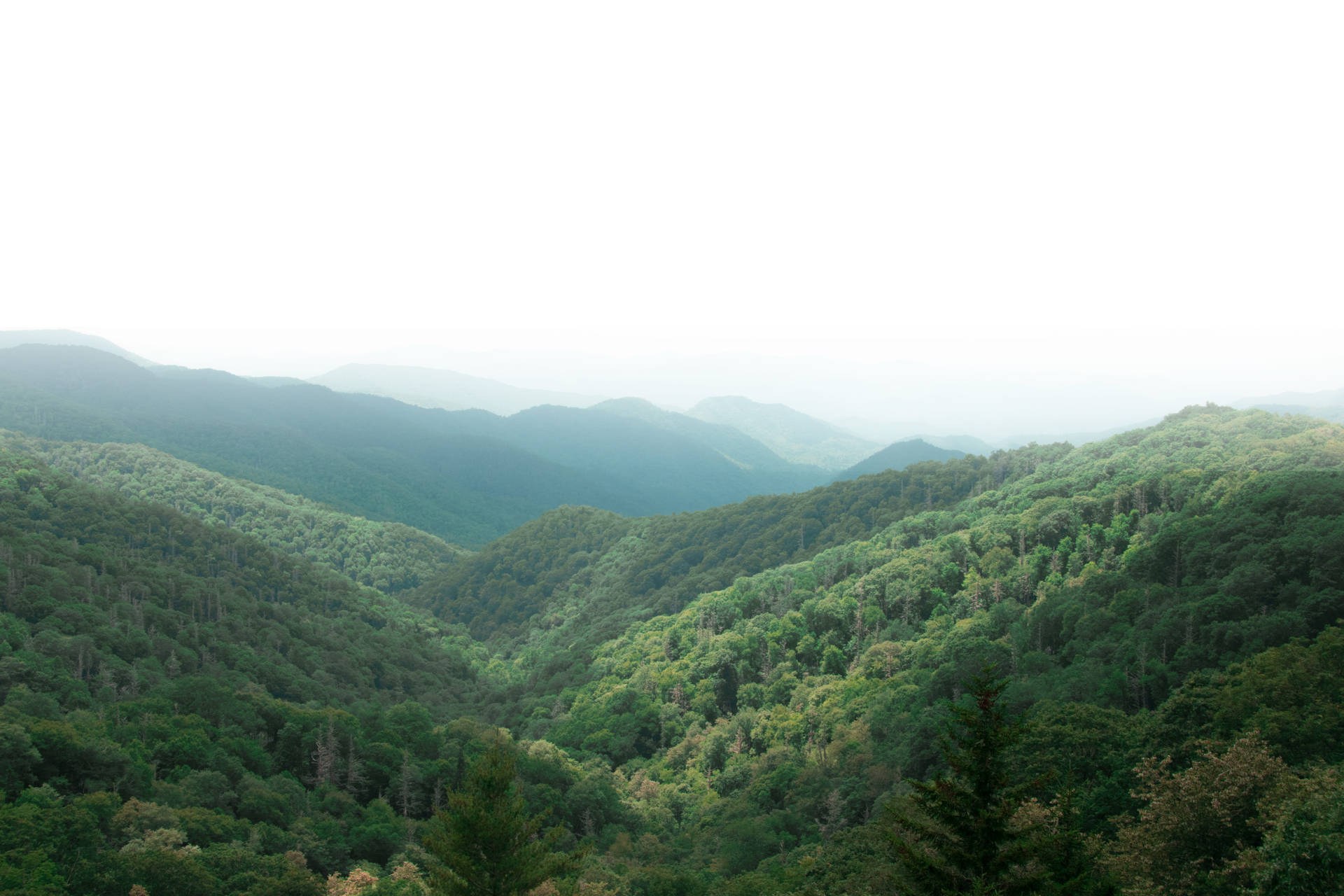 Smoky Mountains Background Wallpaper