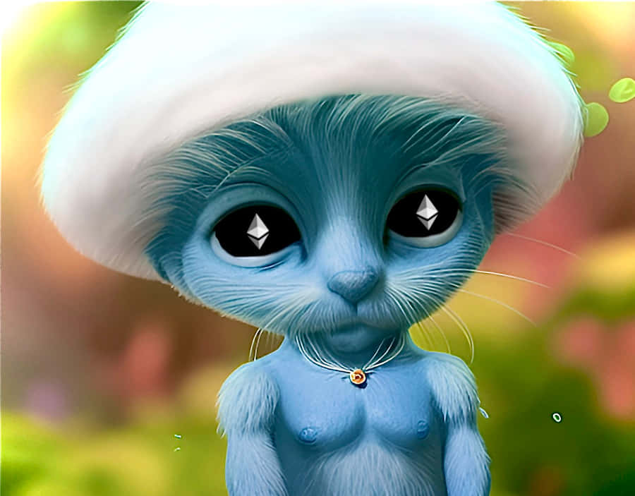 Smurf Kat Achtergrond