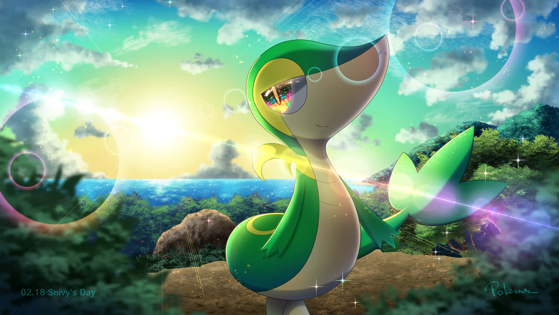 Snivy Taustakuva