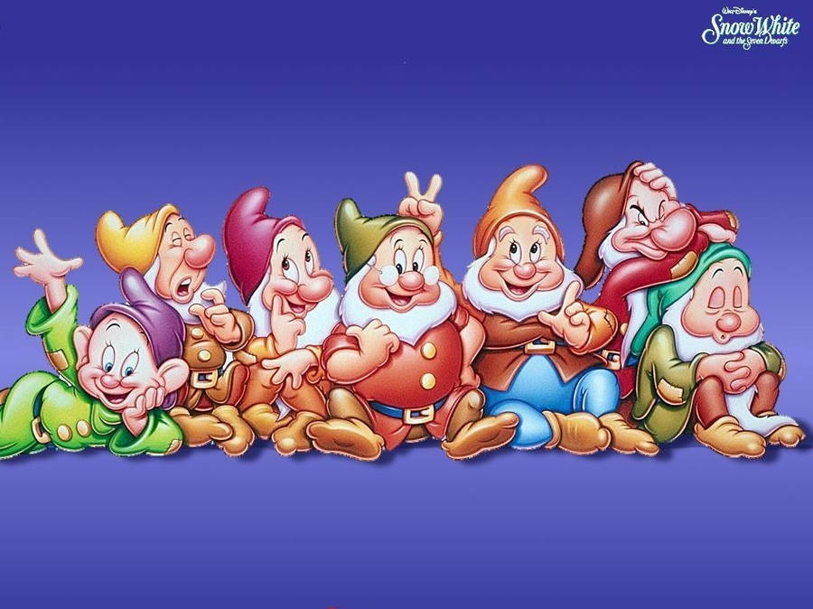Snow White And The Seven Dwarfs Background Wallpaper