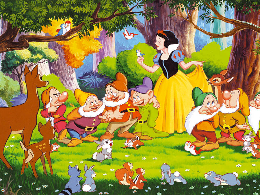 Snow White And The Seven Dwarfs Pictures Wallpaper