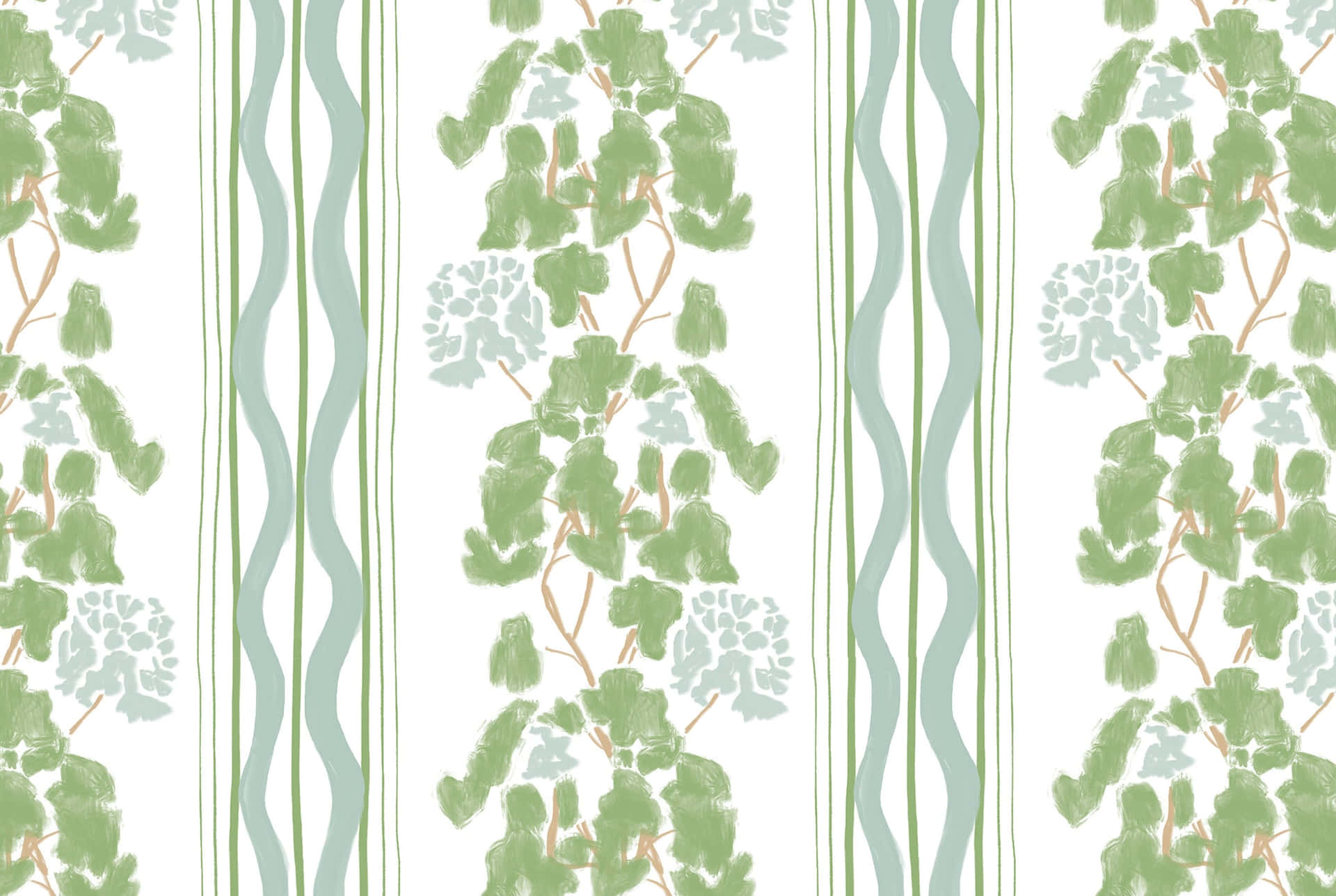 Soft Green Aesthetic Wallpaper