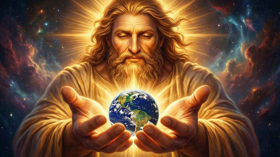 Sol protegendo o mundo — Sol Papéis de Parede