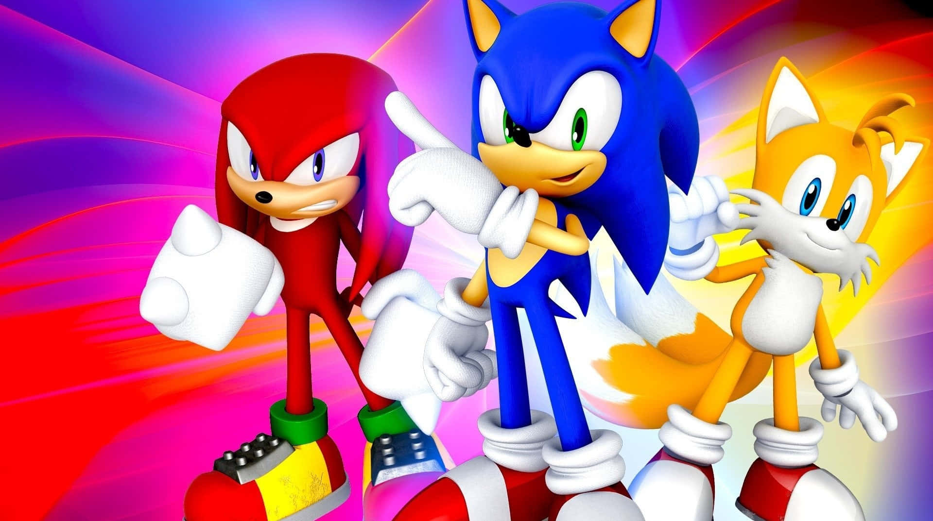 Sonic En Tails Achtergrond