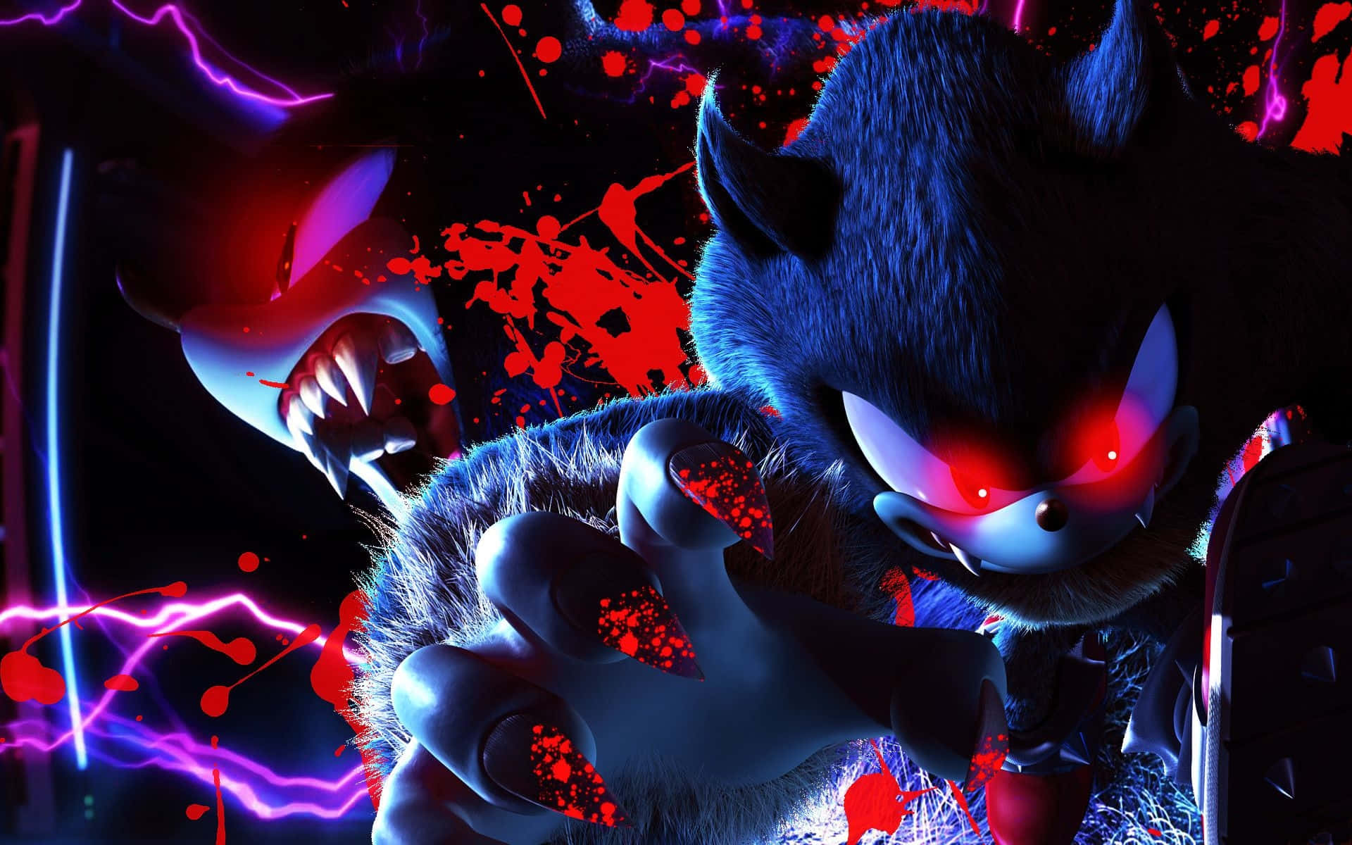 Sonic Exe Background Wallpaper