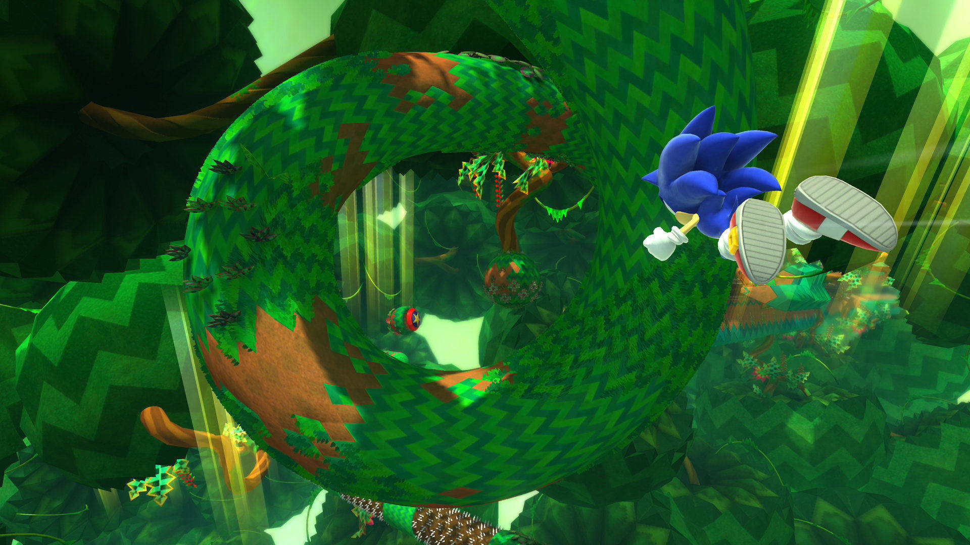 Sonic Lost World Taustakuva