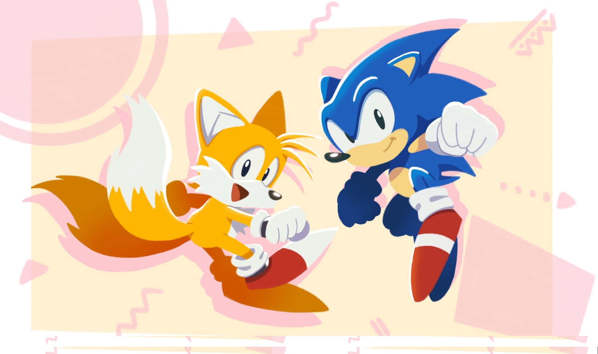 Sonic Y Tails Fondo de pantalla
