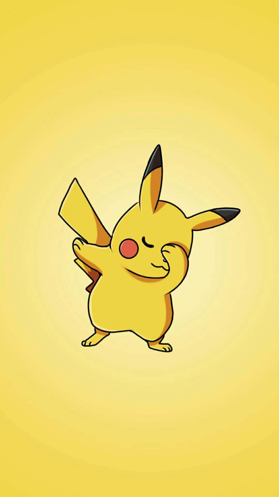Söt Baby Pikachu Wallpaper