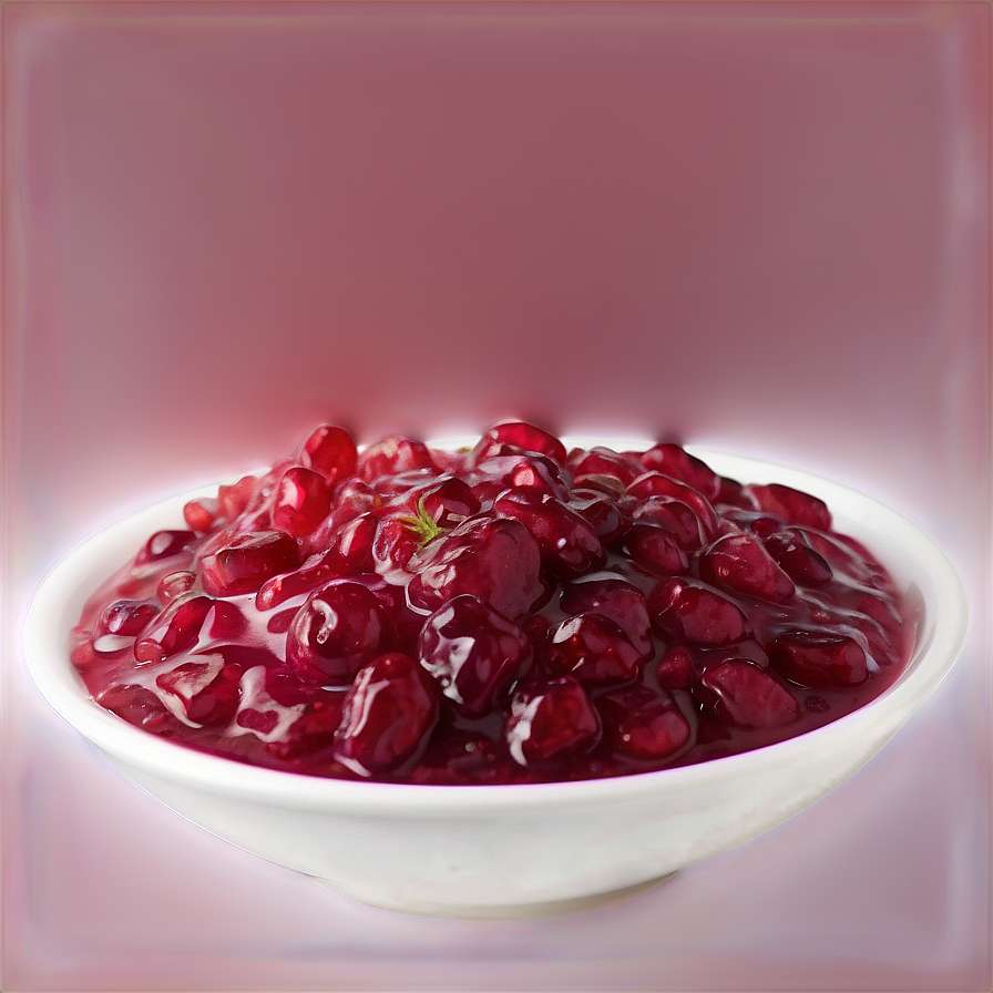 A bowl of fresh pomegranate seeds glistening with juice. — Sour PNG