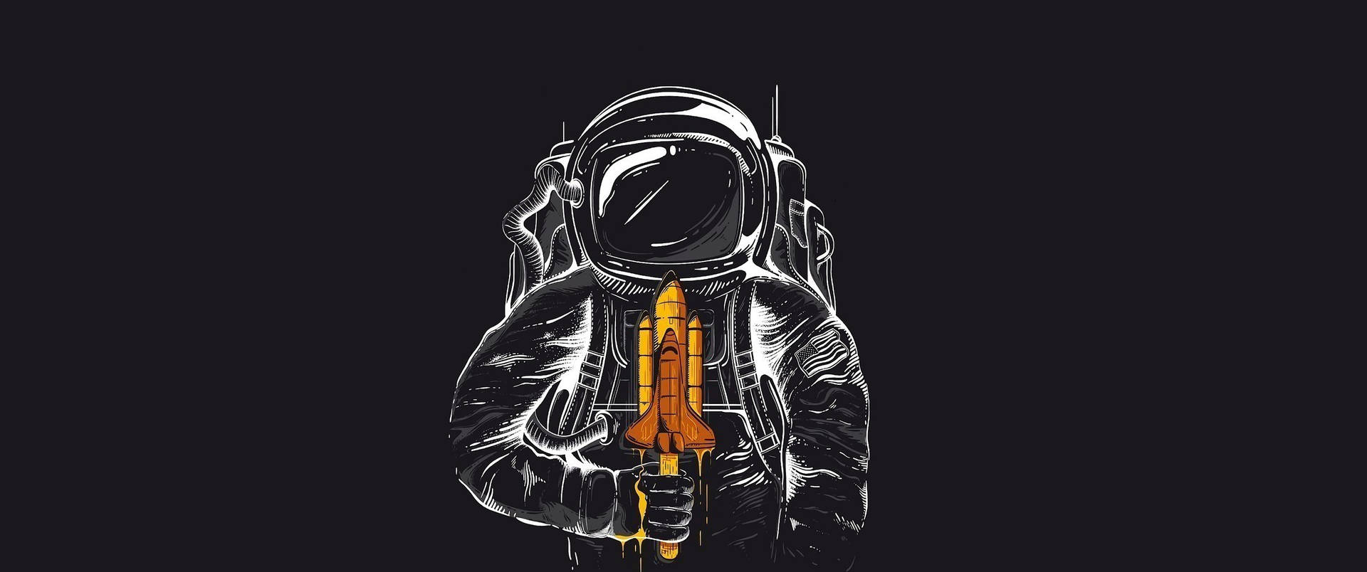Space Aesthetic Background Wallpaper