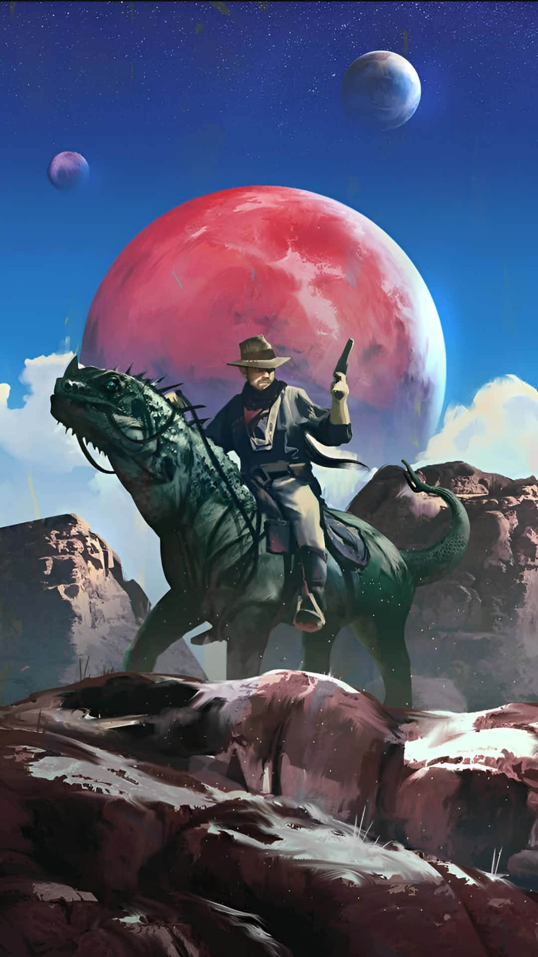 Space Cowboy Wallpaper