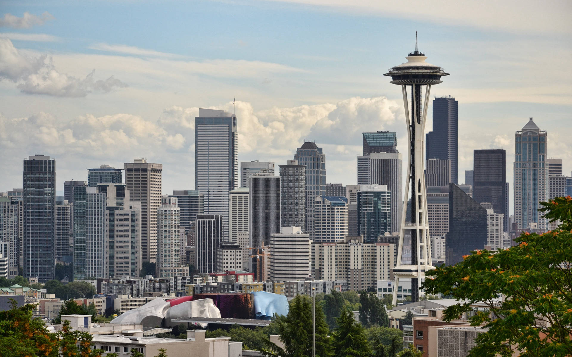 Space Needle Bakgrunnsbildet