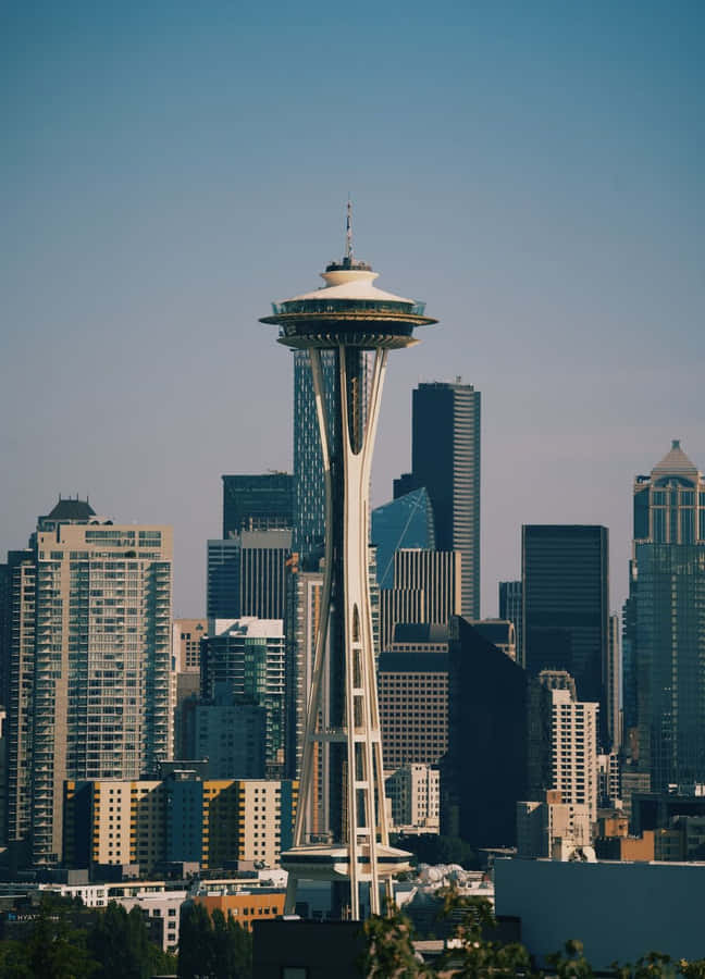 Space Needle Achtergrond