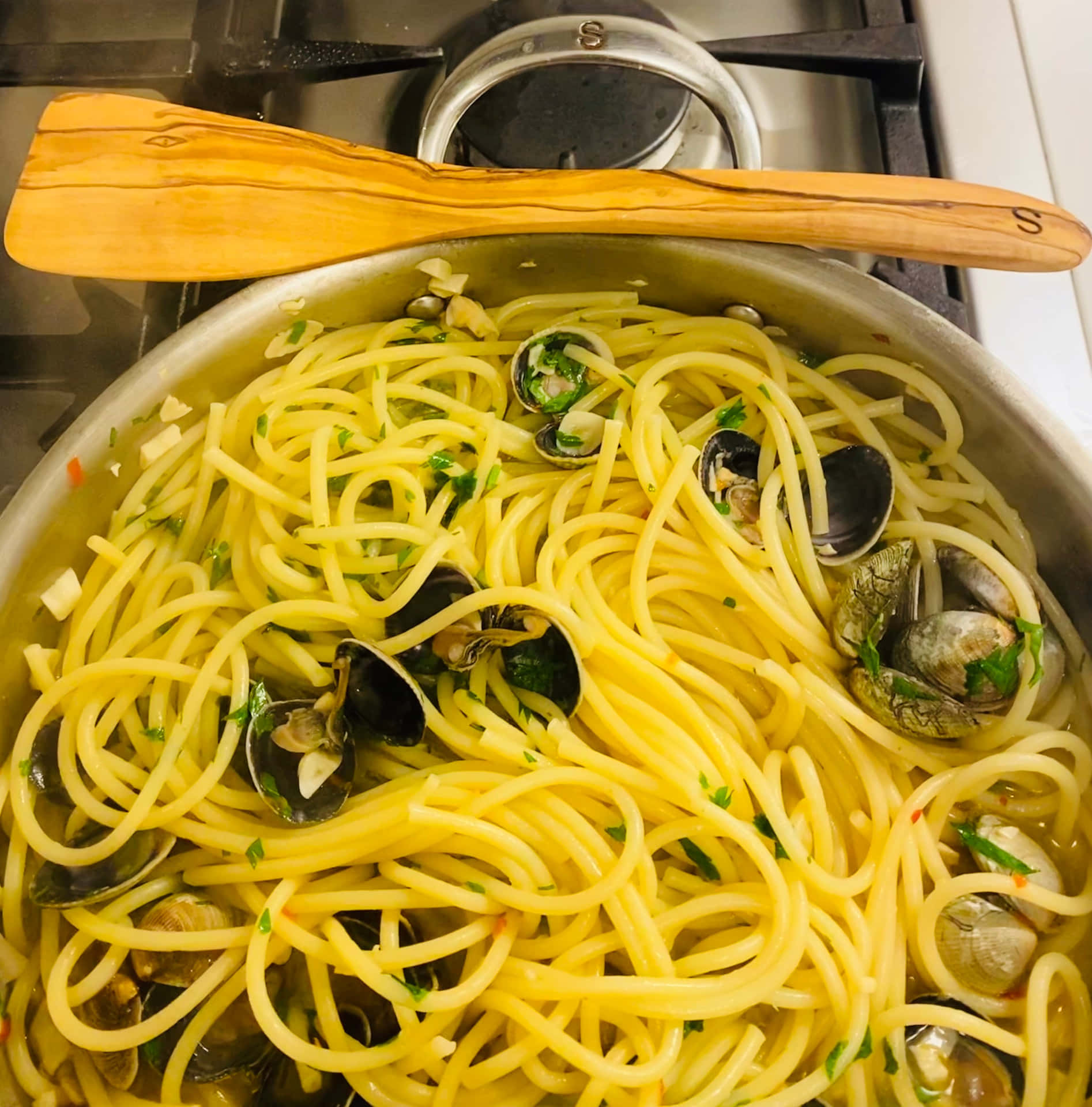 Spaghetti Alla Vongole Fond d'écran