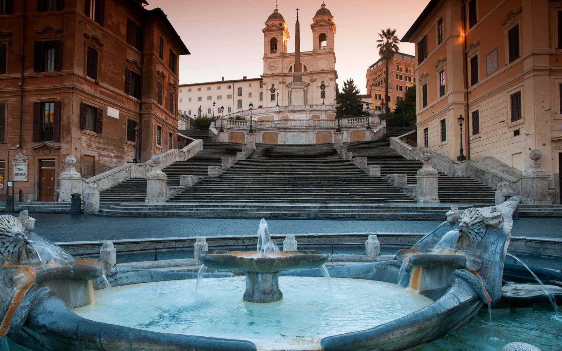 Spanish Steps Wallpaper