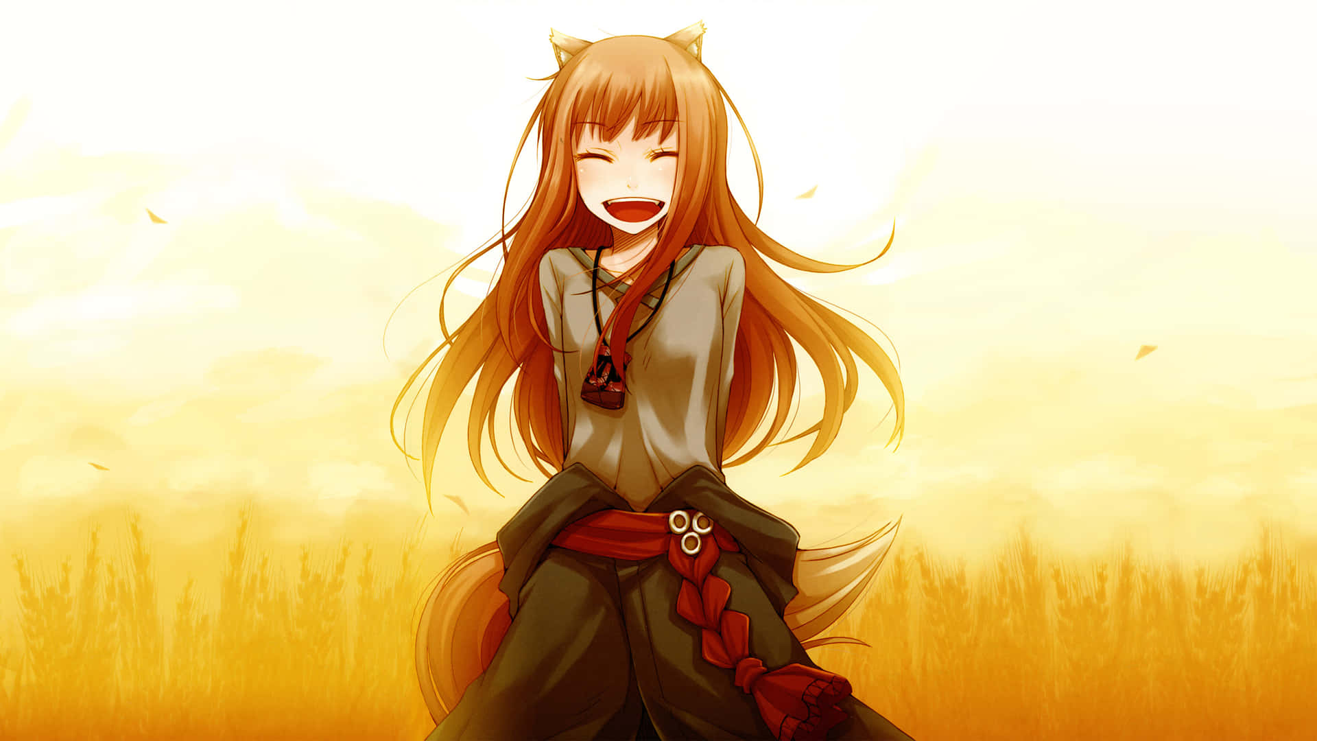 Spice And Wolf Wallpaper