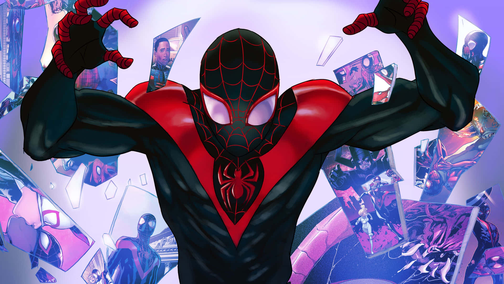 Spider Man Into The Spider Verse 4k Fond d'écran