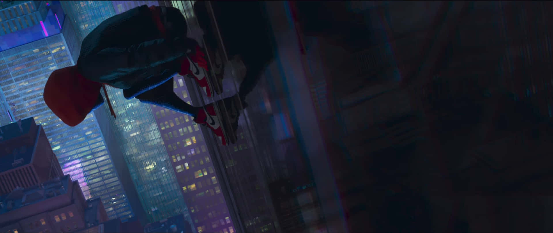 Spider Man Into The Spider Verse 4k Bakgrunnsbildet