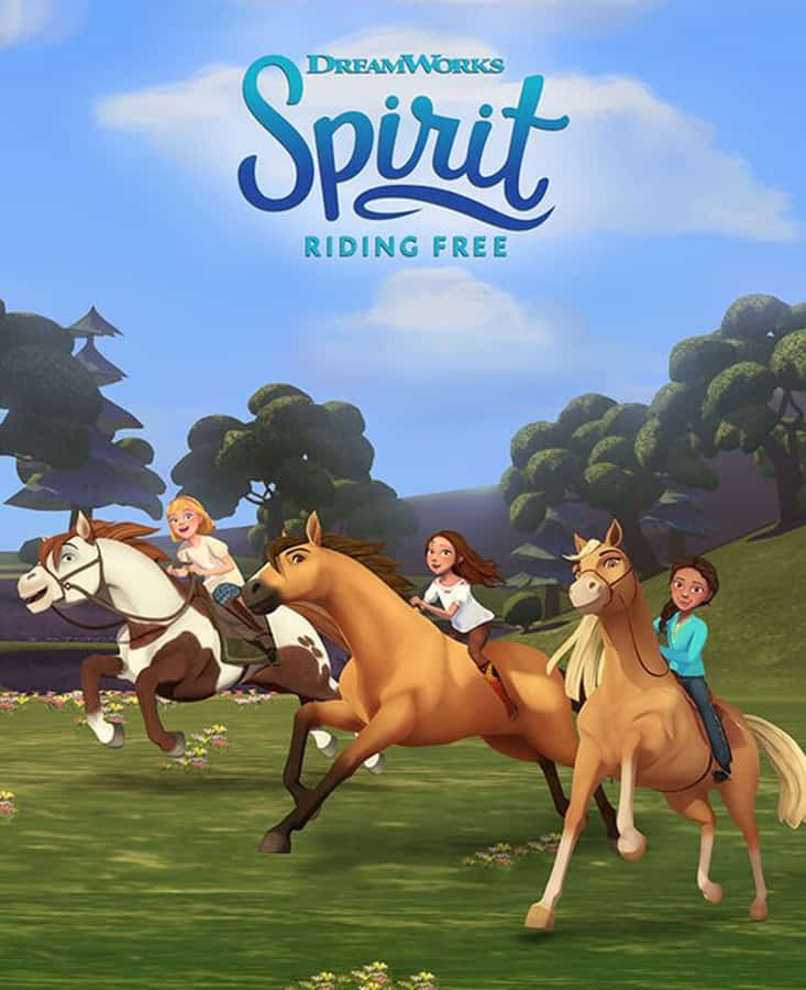 Spirit Riding Free Bakgrunnsbildet