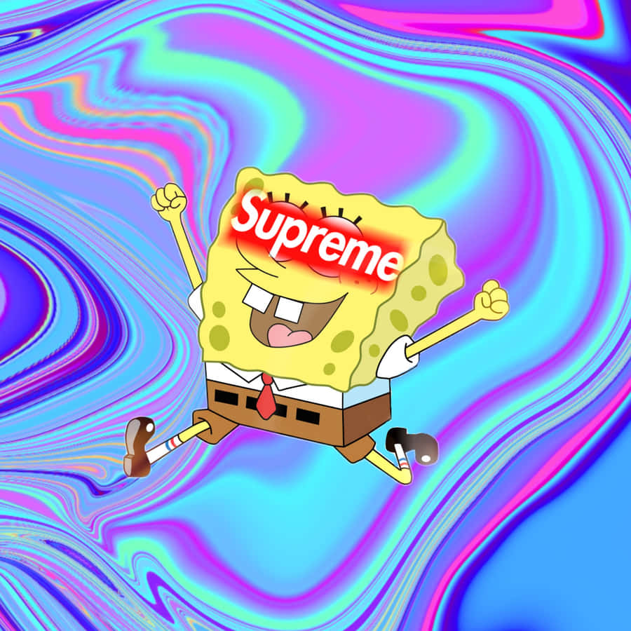 Spongebob Drippy Wallpaper