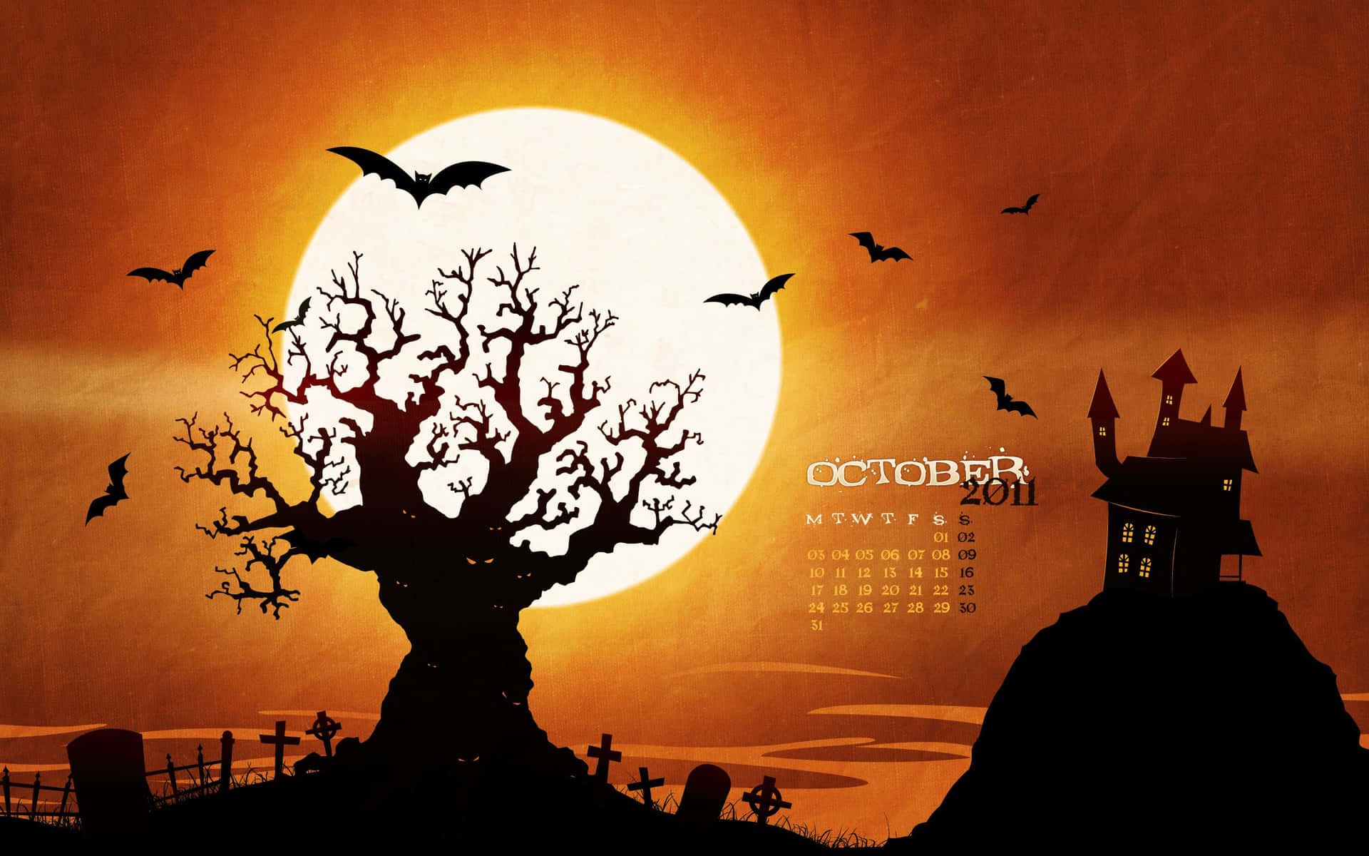 Spooky Desktop Achtergrond