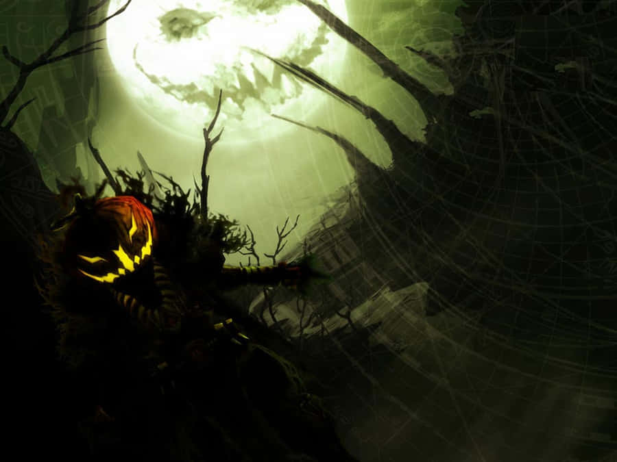 Spooky Halloween Background Wallpaper