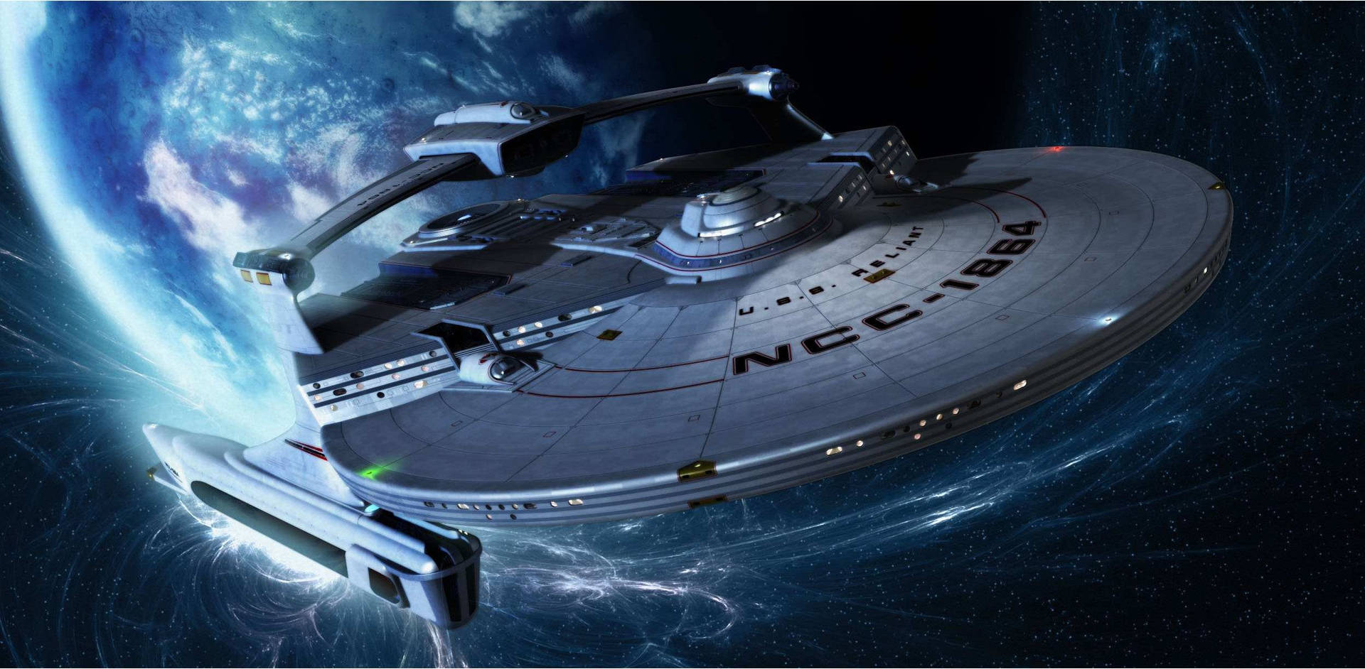 Star Trek Nave Estelar Fondo de pantalla