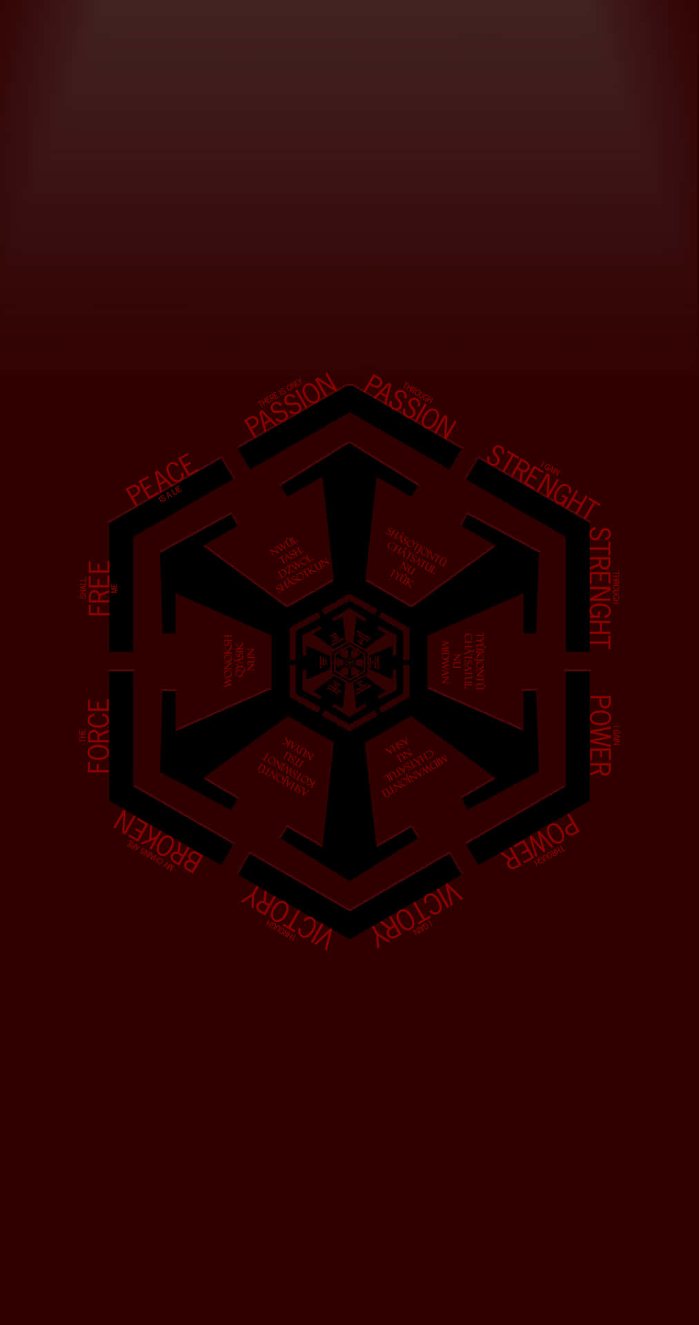 Star Wars Empire Logo Achtergrond