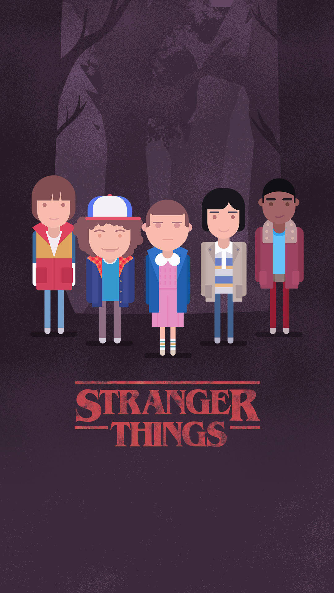 Stranger Things Iphone Achtergrond