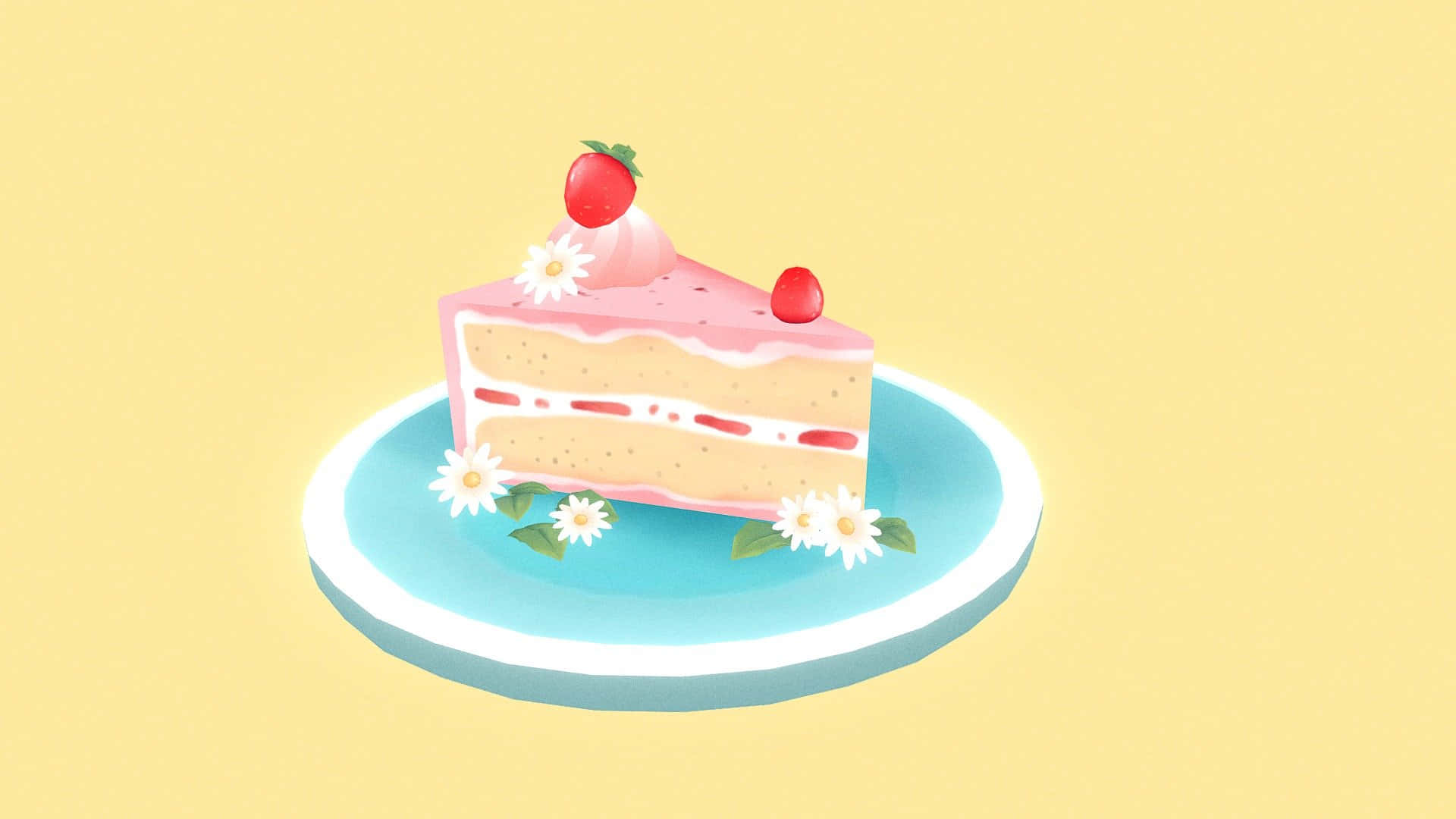 Strawberry Shortcake Aesthetic Wallpaper