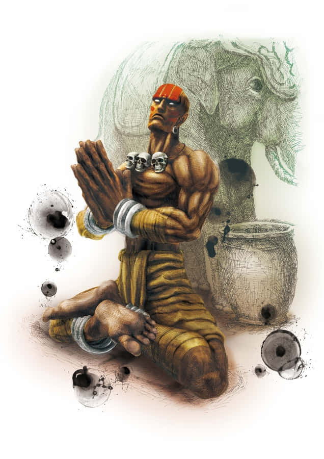 Street Fighter Dhalsim Fond d'écran