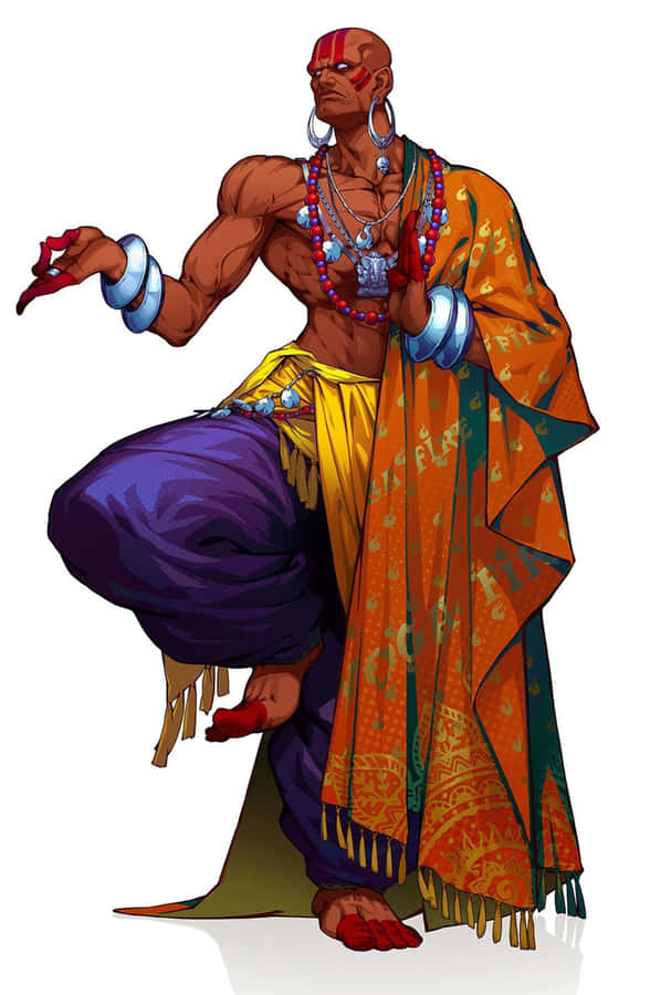 Street Fighter Dhalsim Achtergrond