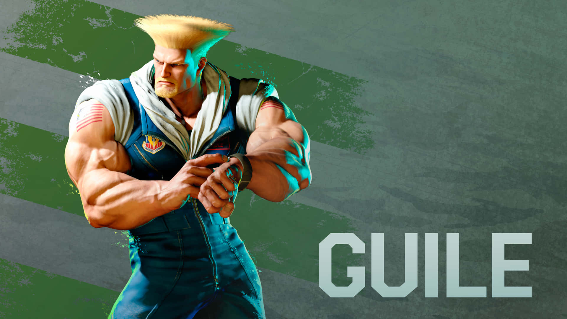 Street Fighter Guile Wallpaper