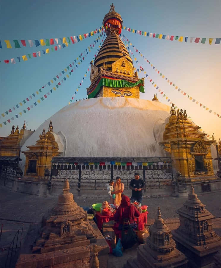 Stupa De Boudhanath Fond d'écran