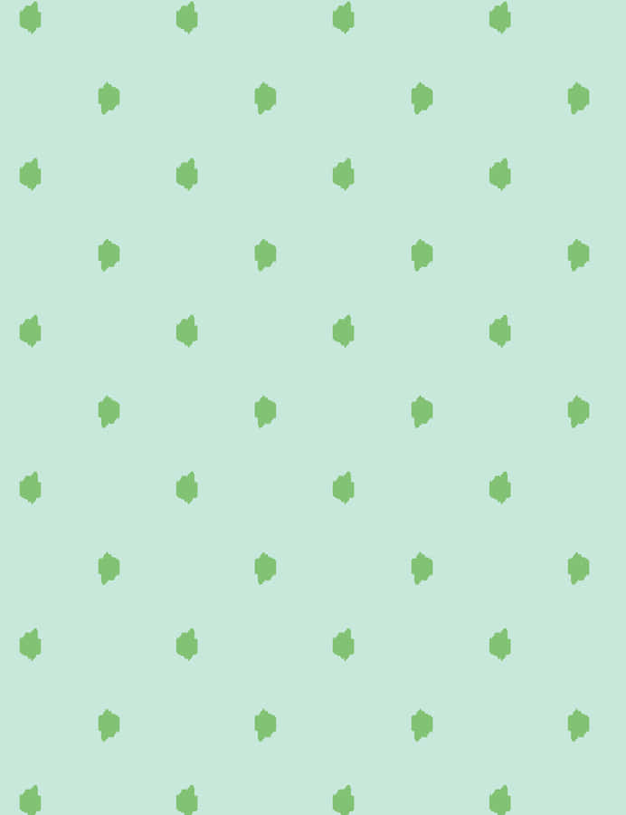 Süße Mintgrüne Ästhetik Wallpaper
