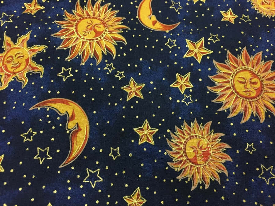 Sun And Moon Aesthetic Wallpaper